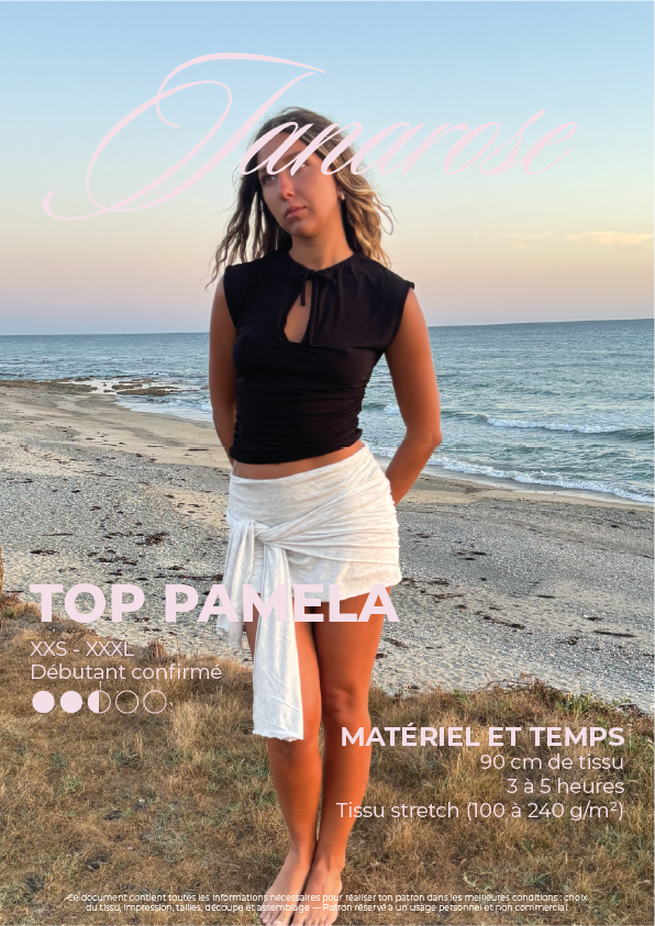 Top Pamela | Patron de Couture PDF JANAROSE