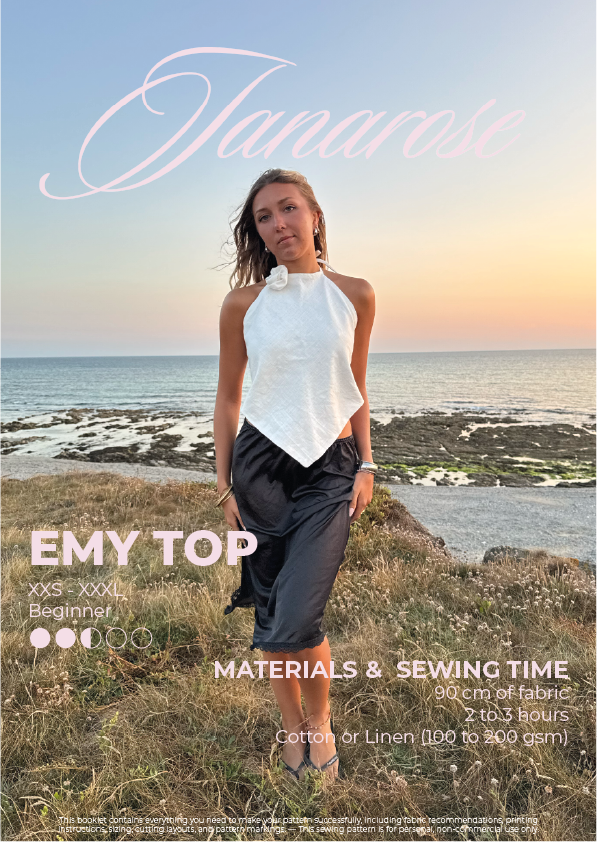 Emy Top | Sewing Guide JANAROSE