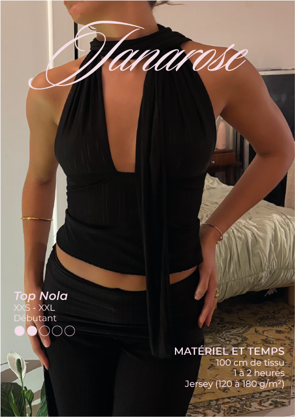 Top Nola | Patron de Couture PDF JANAROSE