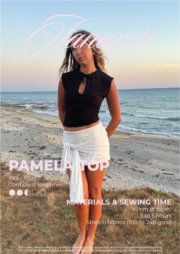 Top Pamela | Patron de Couture PDF JANAROSE
