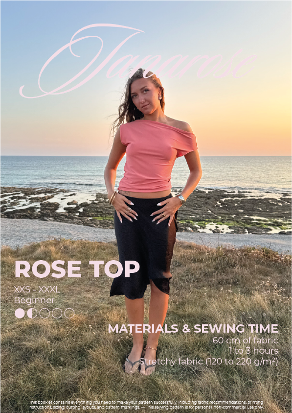 Rose Top | Sewing Guide JANAROSE