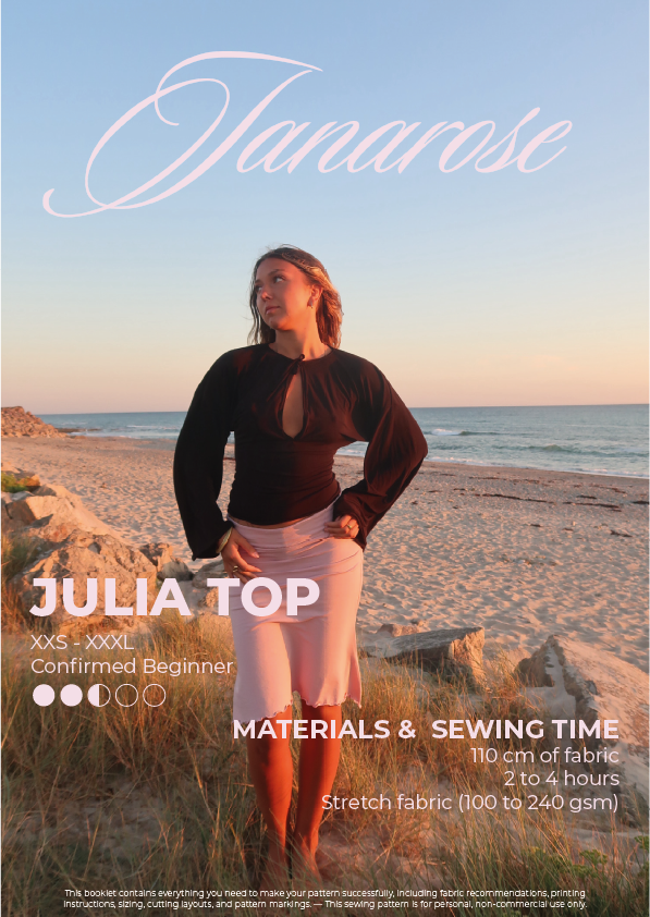 Top Julia | Patron de Couture PDF JANAROSE