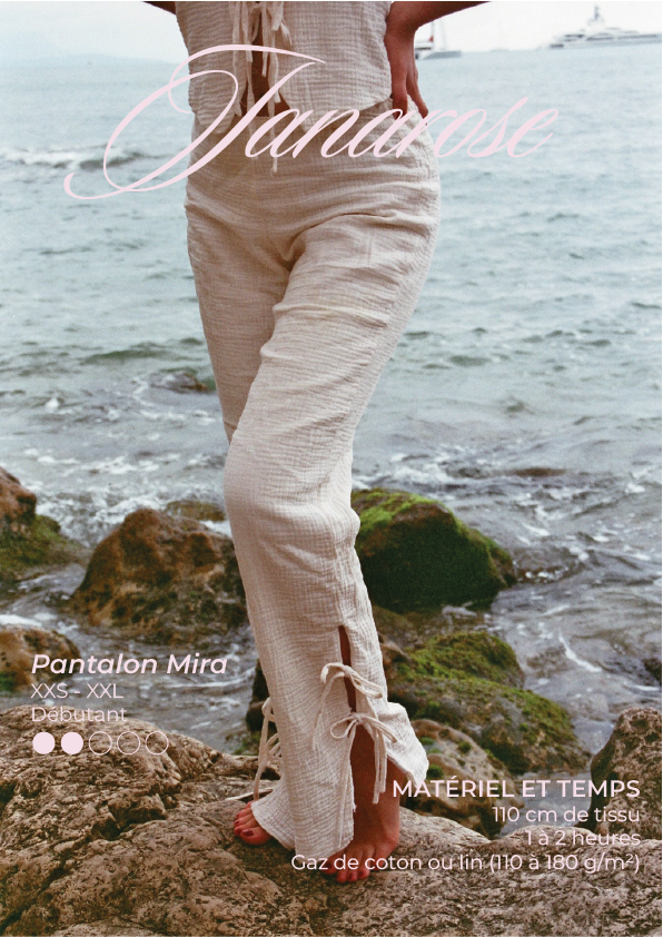 Pantalon Mira | Patron de couture PDF JANAROSE