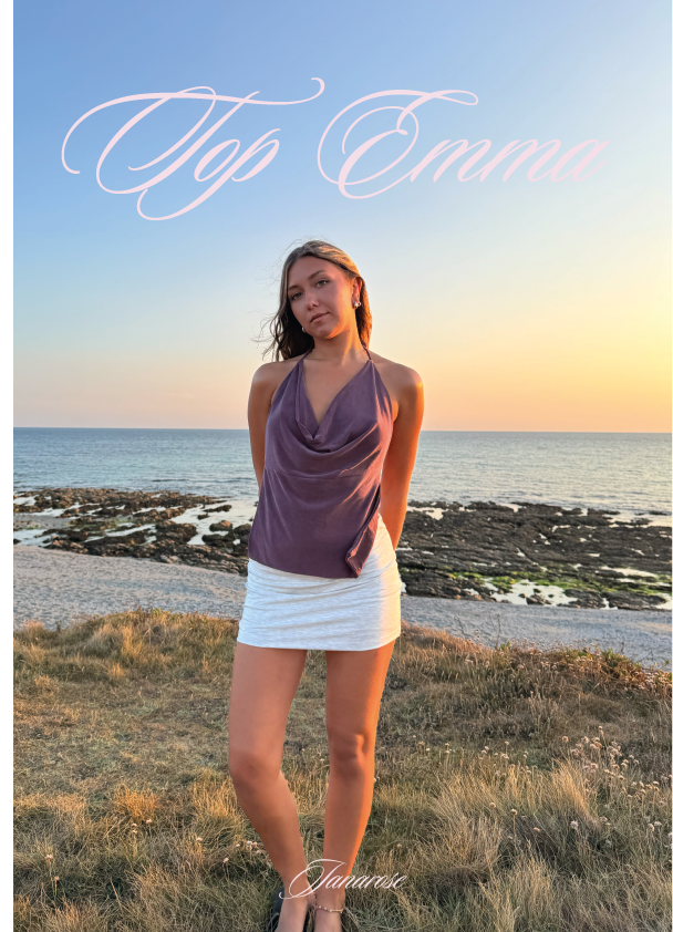 Top Emma | Patron de Couture PDF Gratuit JANAROSE