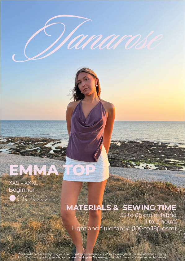 Sewing Guide | Emma Top JANAROSE