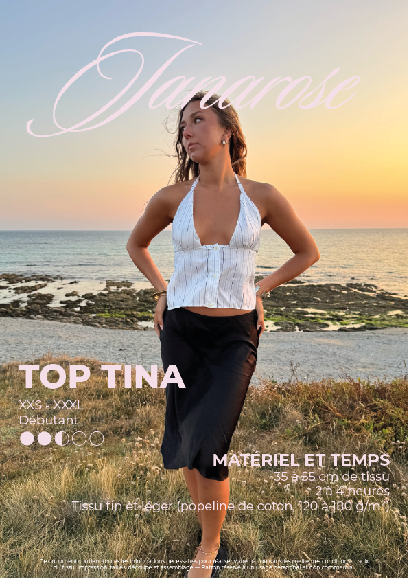 Tina Top | Sewing Guide JANAROSE