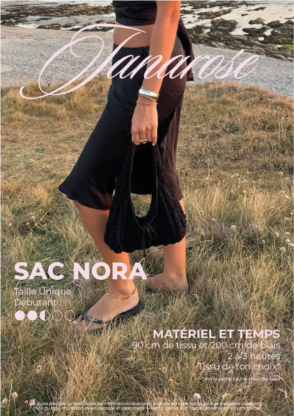 Sac Nora | Patron de Couture PDF JANAROSE