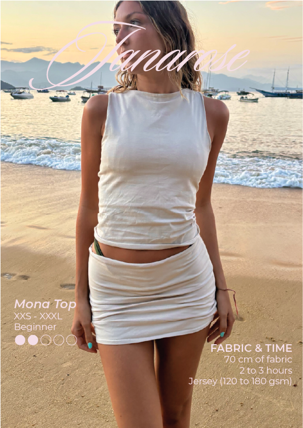 Top Mona | Patron de Couture PDF JANAROSE